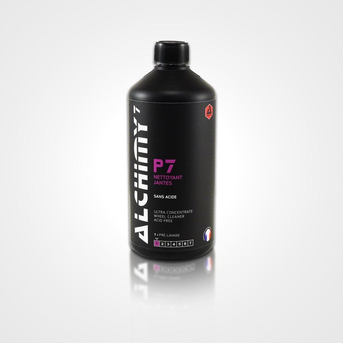 Alchimy7 P7 — Nettoyant Jantes Concentré Sans Acide Biodegradable | 1L