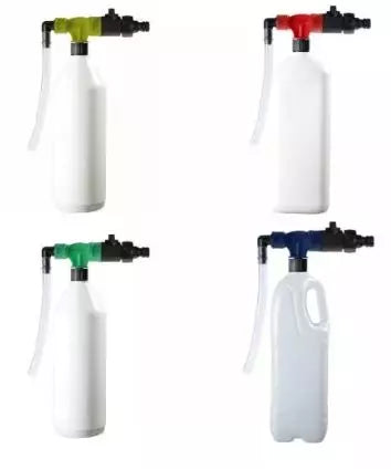 Système de dilution portable PORTACLEAN pour bouteille / flacon 28/400 Coloris Jaune