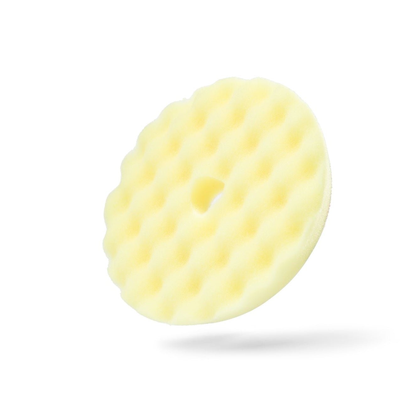 Vue du tampon waffle DIY Detail – finition sécurisée et uniforme sur peinture automobile