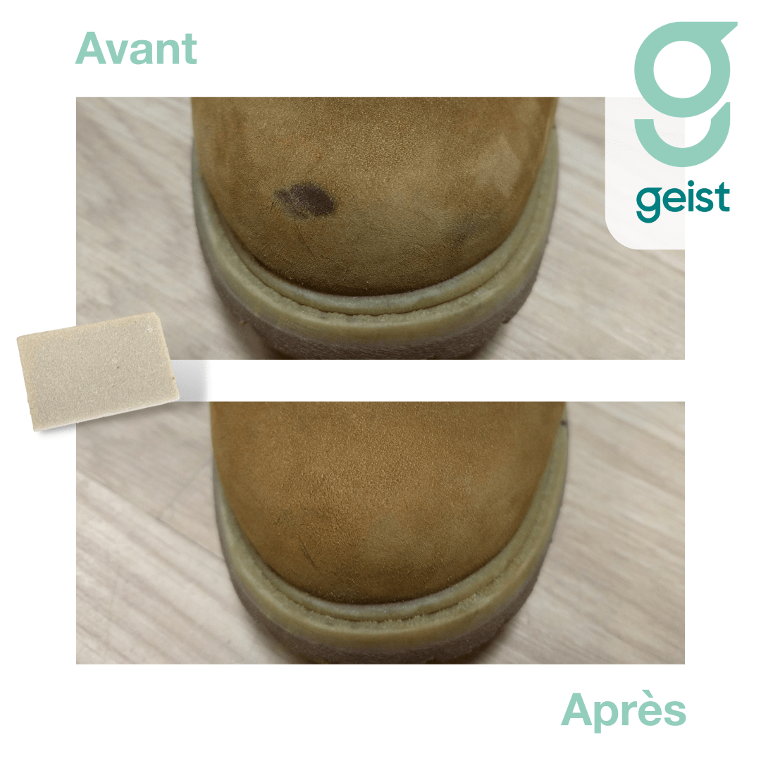 Gomme pour Suède et Nubuck