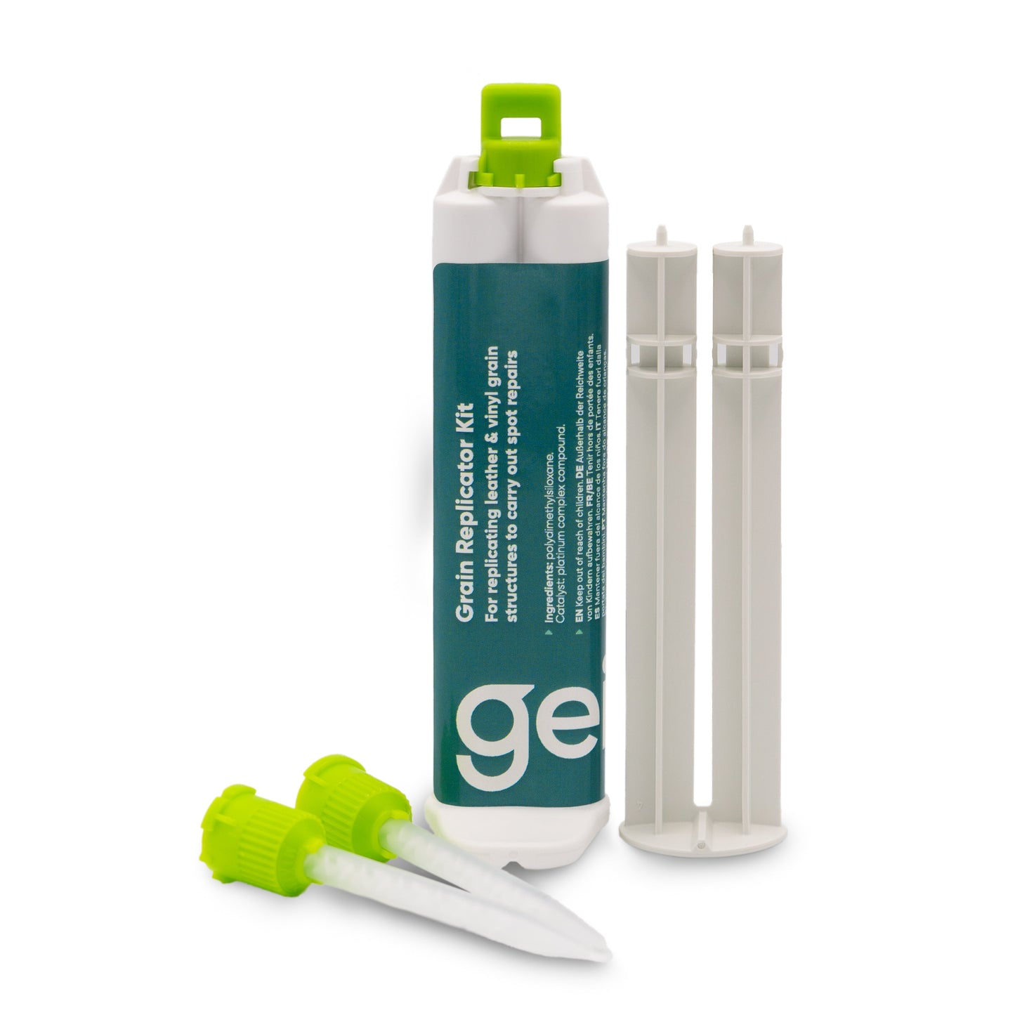 Kit Geist Réplicateur de Grains – empreinte cuir/vinyle pour réparation invisible