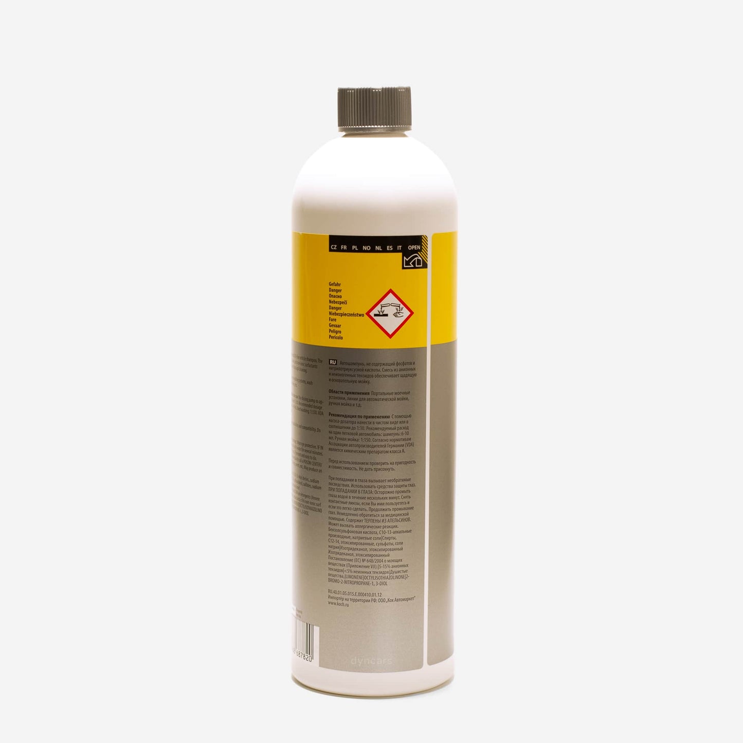 Koch Chemie Autoshampoo — Shampoing Voiture pH 9 Sans Phosphates | 1L