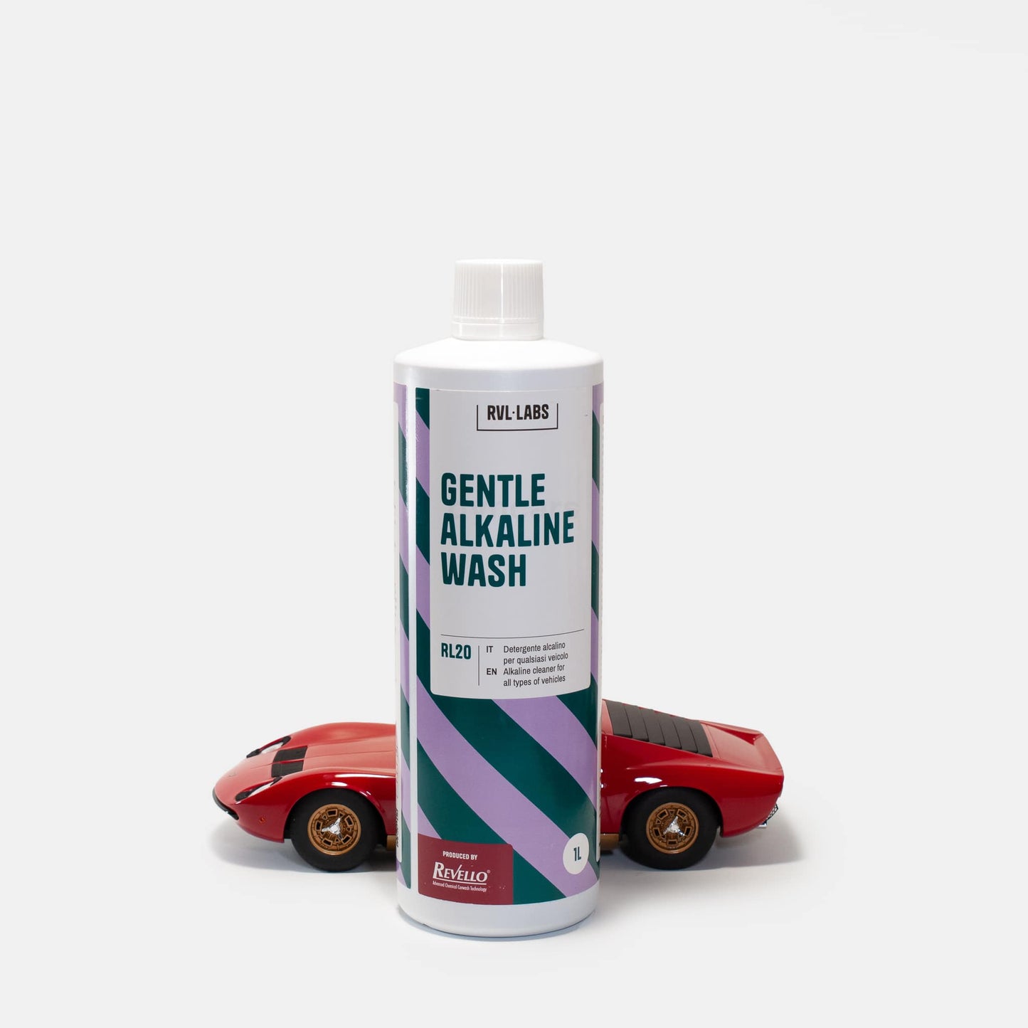 Spray Gentle Alkaline Wash RVL LABS – nettoyant carrosserie haute efficacité, pH contrôlé