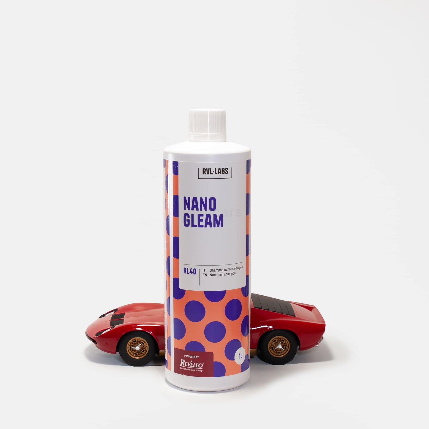 Spray Nano Gleam RVL LABS – lustreur rapide, effet gloss miroir sur peinture