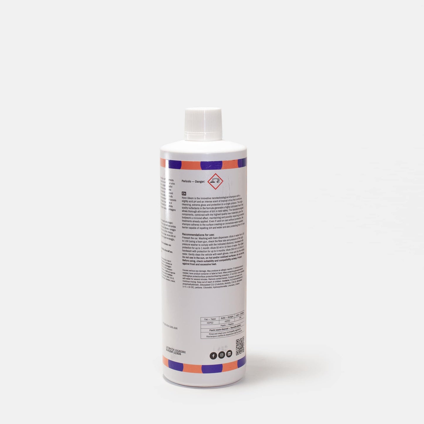 Nano Gleam RVL LABS – booster de brillance, effet perlant après lavage auto