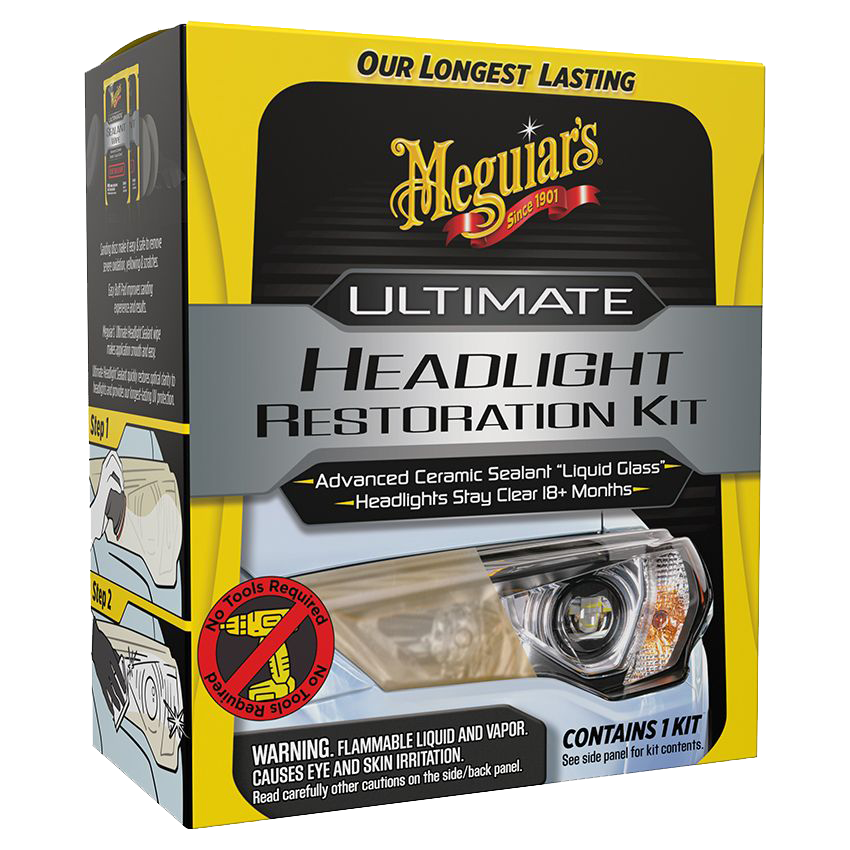 Kit rénovation optiques céramique Meguiar’s Ultimate – La Boutique du Detailing