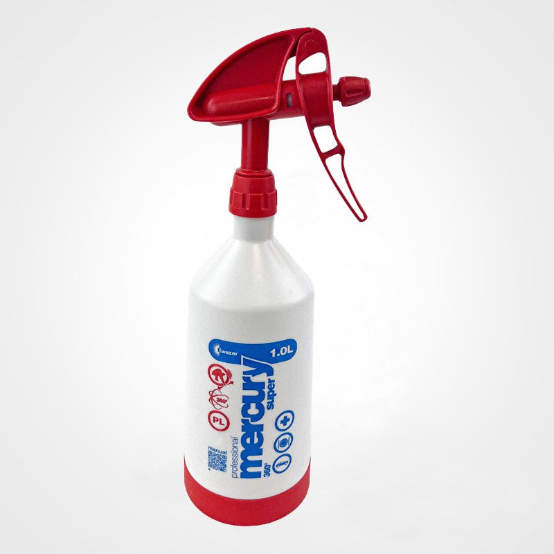 Pulvérisateur MERCURY PRO+ 360° - 1 litre - coloris rouge
