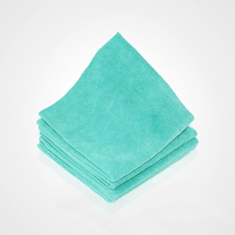 Sachet de 5 microfibres DECOUPE LASER - 40 x 40 cm - 280g/m² - coloris vert