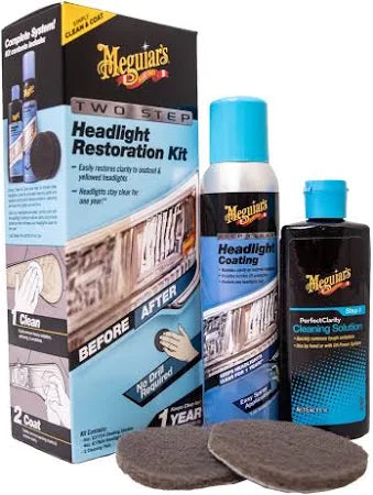 Kit rénovation optiques clarté parfaite Meguiar’s – La Boutique du Detailing