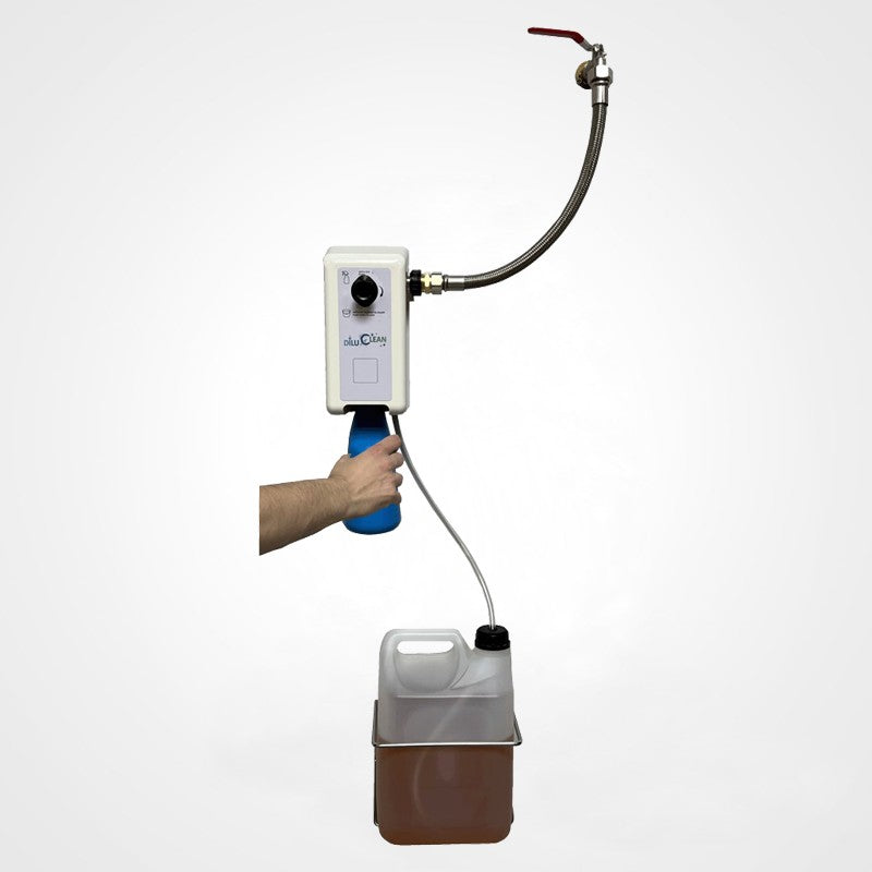 Système de dilution DILUCLEAN - 1 produit 8L/MN Equipé avec tresse de raccordement en inox