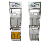 Armoire inox verrouillable
Avec porte ouverture à GAUCHE
Pour systèmes de dilution, centrale ou poste d'hygiène