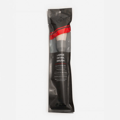Brosse poils naturels L â€“ idÃ©ale pour emblÃ¨mes, calandres et plastiques extÃ©rieurs