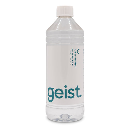 Flacon Geist Dissolvant PRO – Nettoyant puissant pour cuir pigmenté 1000 ml