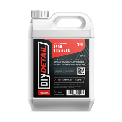 Iron Remover DIY Detail 3,8L â€“ nettoyant ferreux grand format, dÃ©contamination rapide peinture et roues