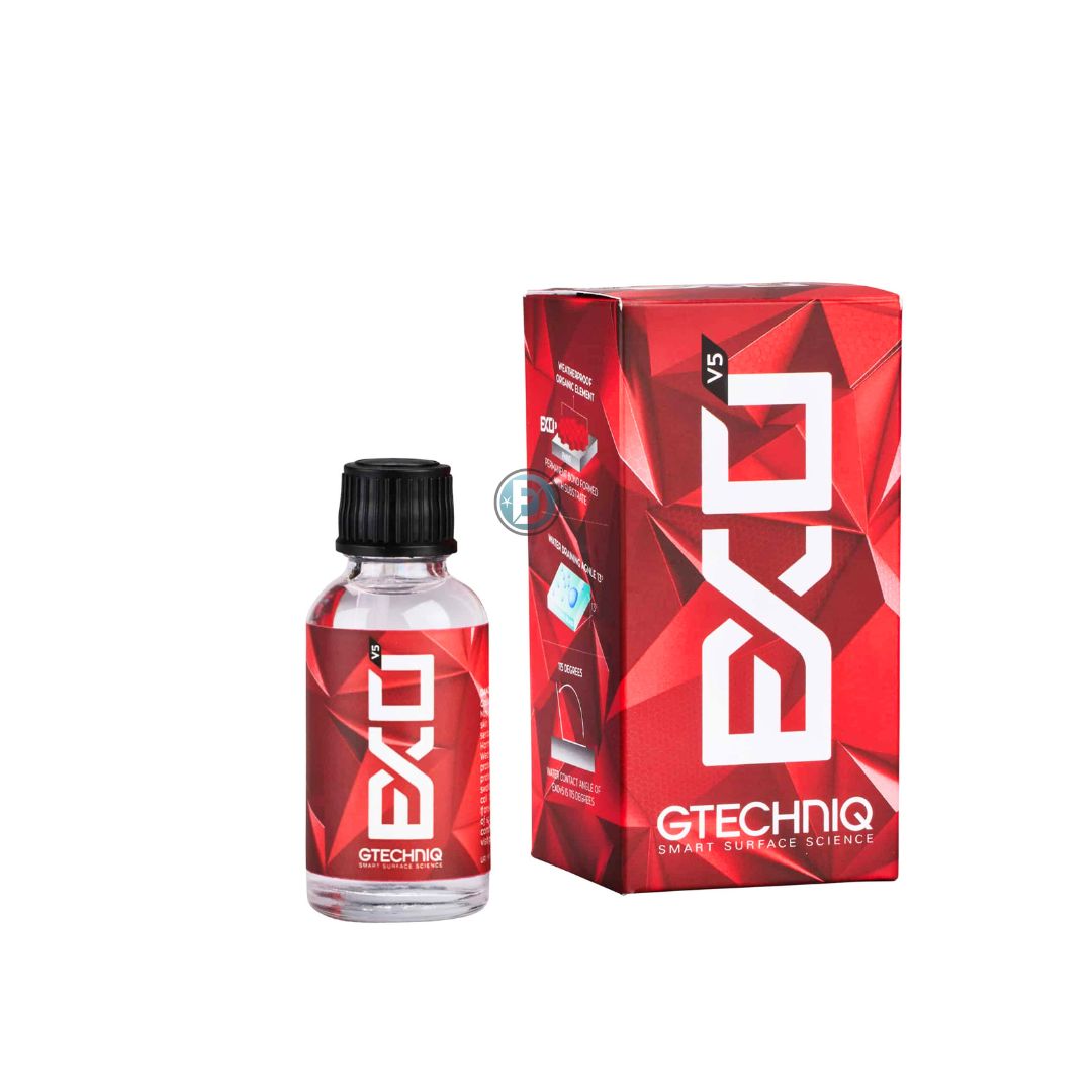 Protection Céramique Gtechniq Exo V5 : Revêtement Hydrophobe Ultra Durable Voiture