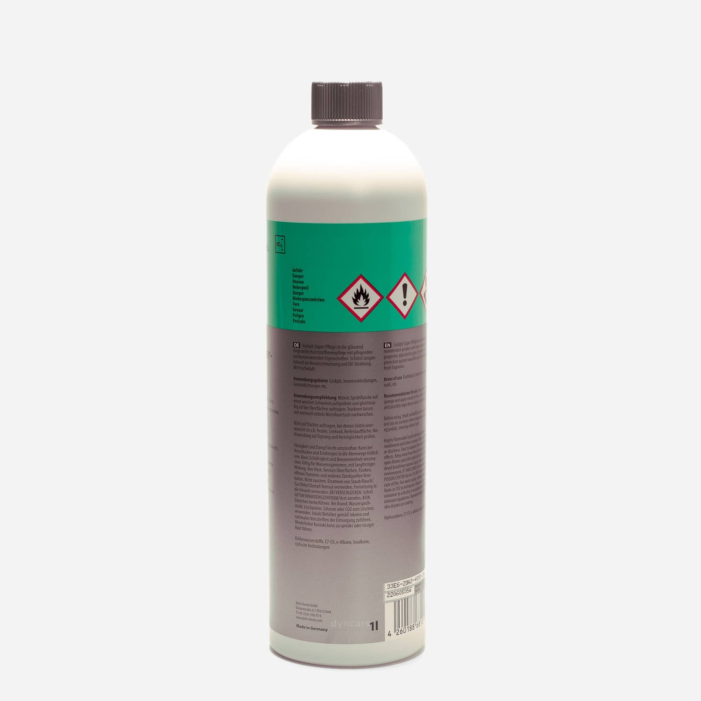 Koch Chemie Cockpit Super Pflege — Entretien Plastiques Intérieurs Brillants | 1L