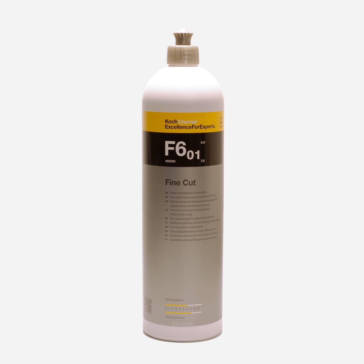 Koch Chemie Fine Cut F6.01 — Polish Mécanique Correction Fine Sans Silicone | 250ml 1L