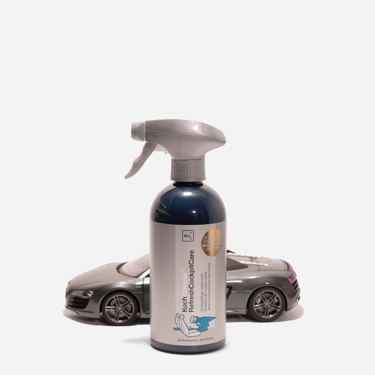 Koch Chemie Refresh Cockpit Care — Nettoyant Tableau de Bord Satiné | 500ml