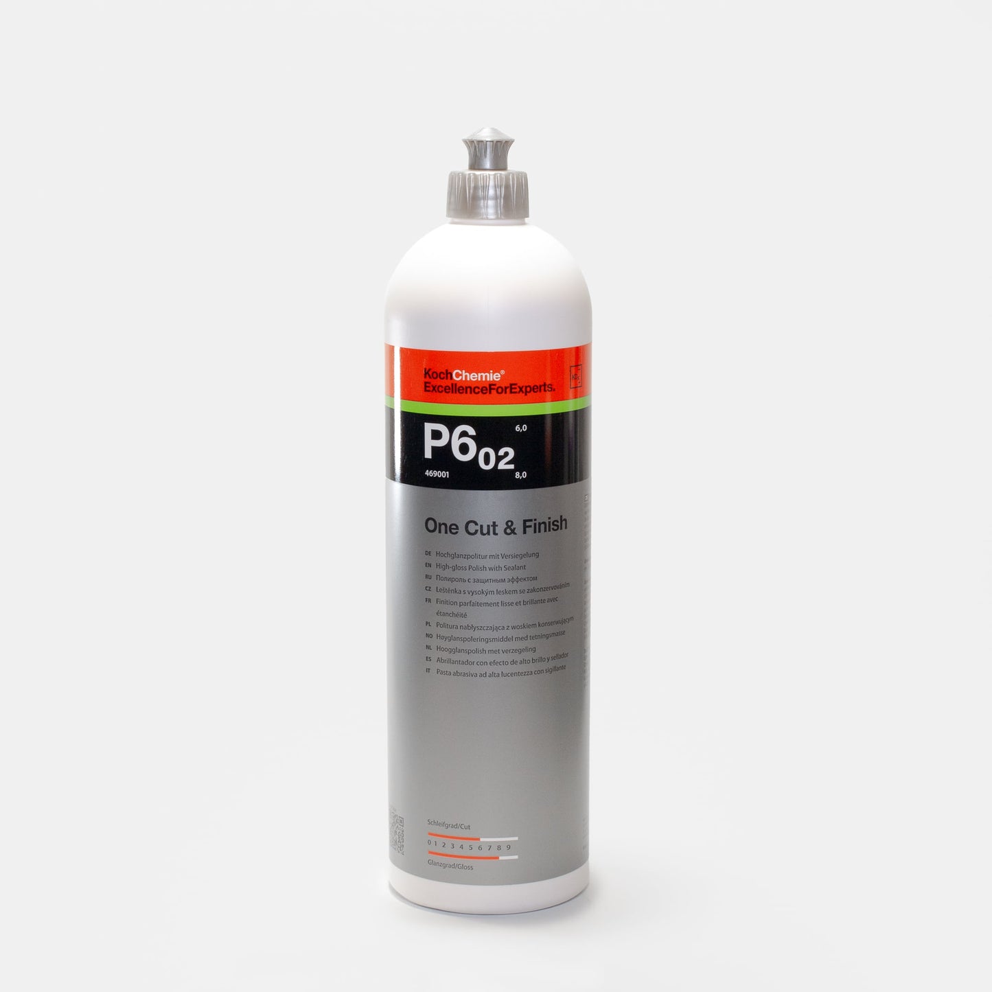 Koch Chemie One Cut & Finish P6.02 — Polish Correction & Finition | 250ml 1L