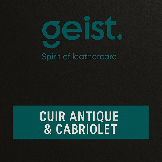 Pack Entretien Cuir Antique & Cabriolet Geist