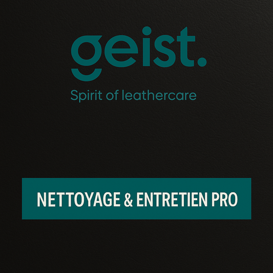 Pack Nettoyage & Entretien PRO Geist – Kit professionnel cuir