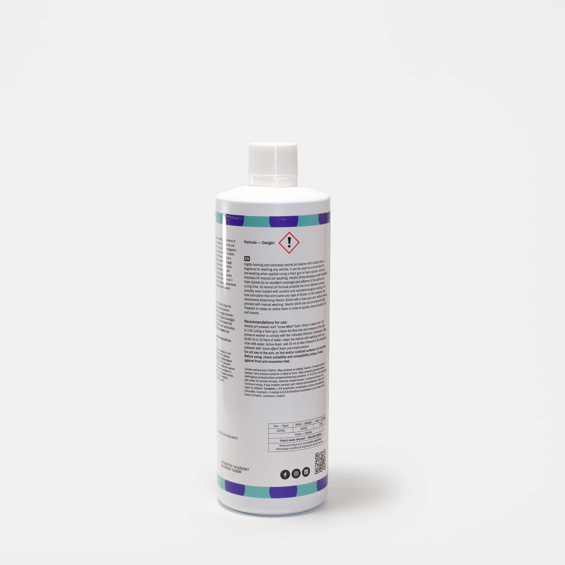 RVL LABS Neutra Shine â€“ lavage en douceur avec brillance prÃ©servÃ©e et mousse gÃ©nÃ©reuse