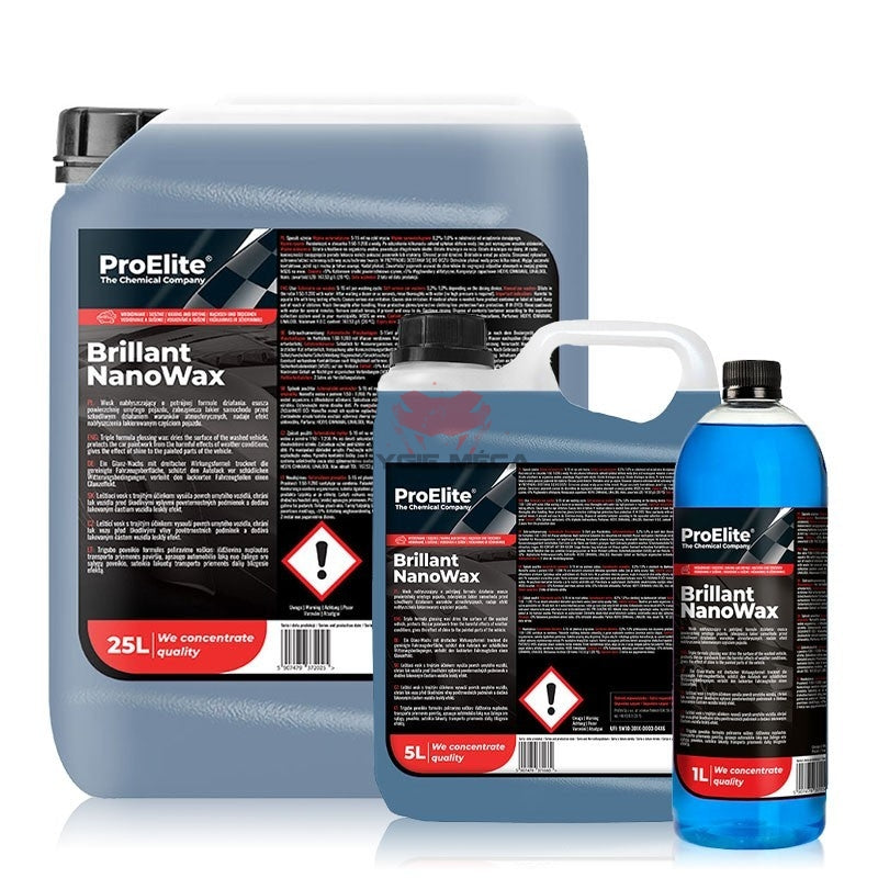 ProElite Nanowax Cire Auto-Séchant Innovante Brillance Éclatante Protection Carrosserie