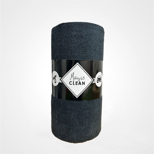 Rouleau de 75 Microfibres - 30 x 30cm - 200g/m² - coloris noir