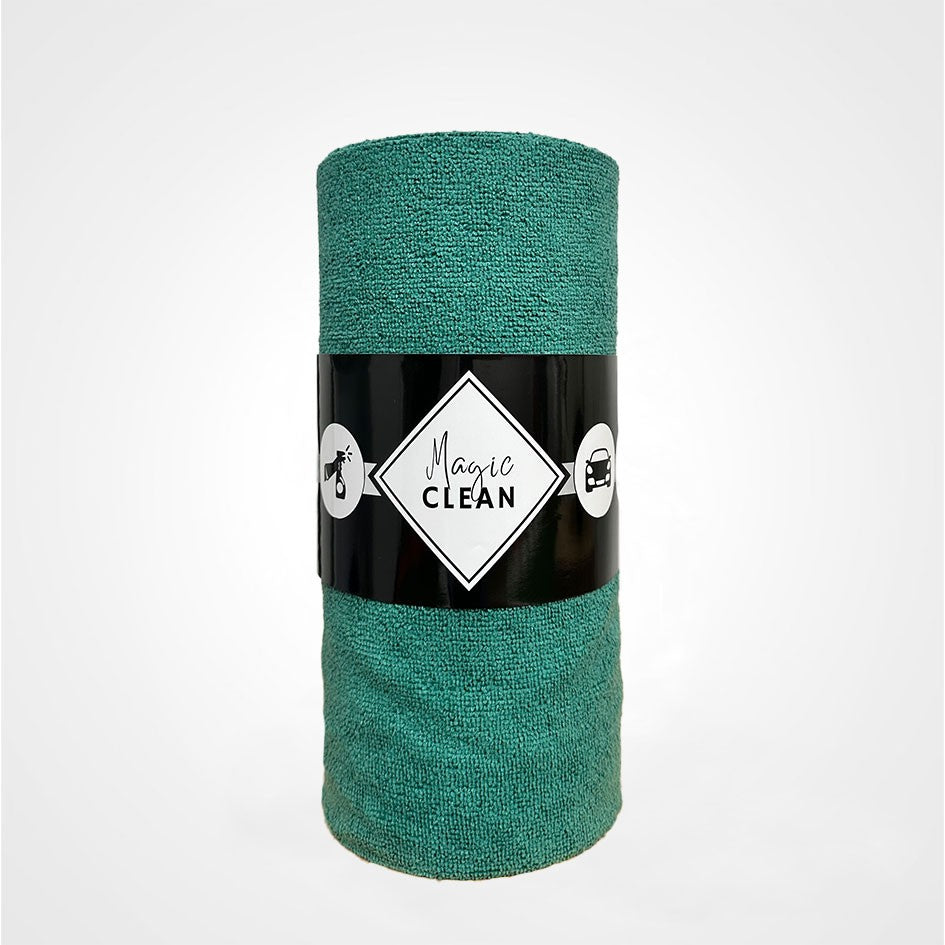 Rouleau de 75 Microfibres - 30 x 30cm - 200g/m² - coloris vert