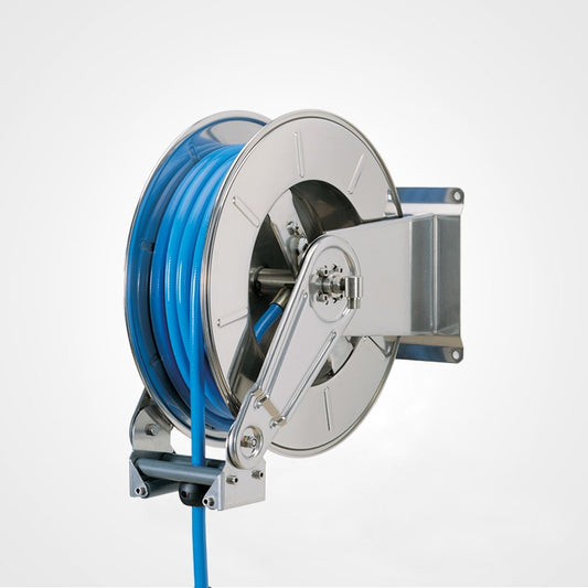 Enrouleur automatique - 20 mètres Hydraulique - coque INOX