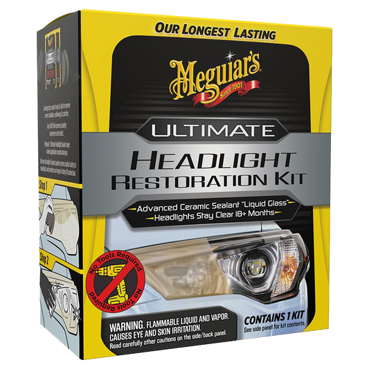 Kit rénovation optiques céramique Meguiar’s Ultimate – La Boutique du Detailing