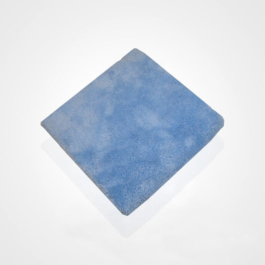 Sachet de 3 microfibres SUPER LUXE POLISH - 40 x 40 cm - 580 g/m² - coloris bleu