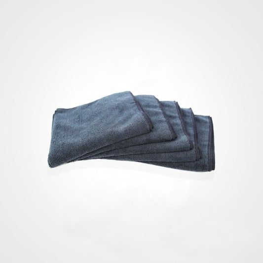 Sachet de 5 microfibres SUPER BLACK - 40 x 40 cm - 300g/m² - coloris noir