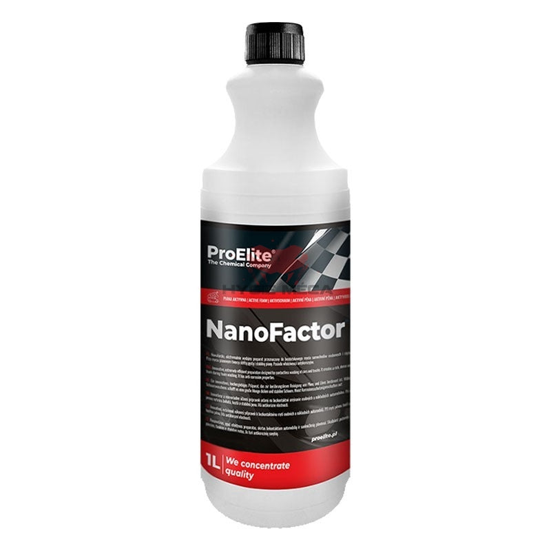 Shampoing Prélavage Lavage Sans Contact Nano Factor ProElite Véhicules Propres