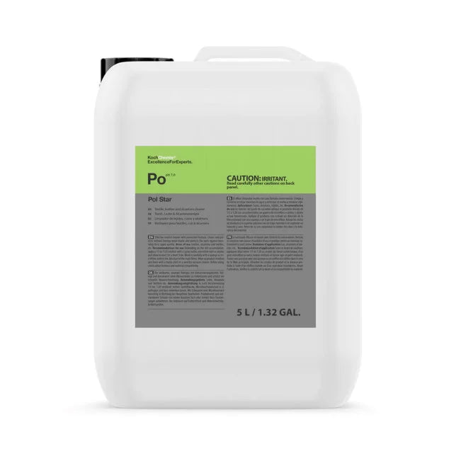 Pol Star Koch Chemie dilution 1:5 à 1:20 — nettoyant professionnel sièges et tapis