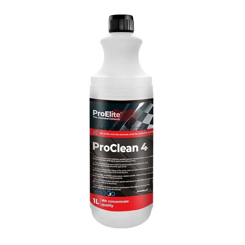 ProClean 4 Mousse Active Puissante pour Prélavage Véhicule, Nettoyage Profond Brillant