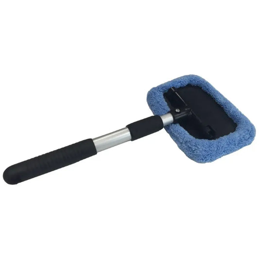 Raclette Télescopique Microfibre Premium pour Vitres Auto Nettoyage Rapide Anti-Buée