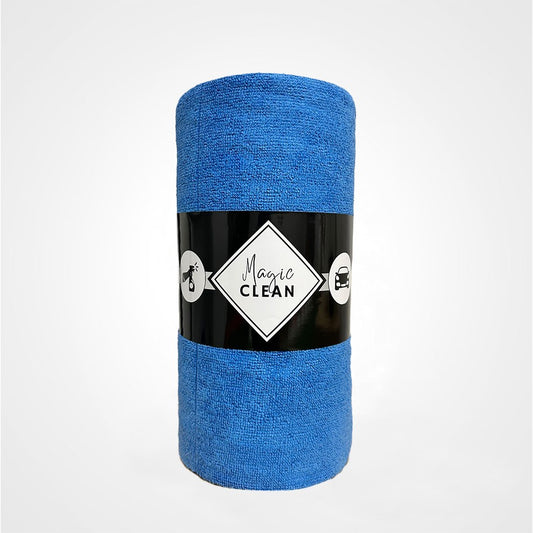 Rouleau de 75 Microfibres - 30 x 30cm - 200g/m² - coloris bleu