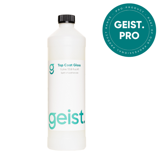 Flacon Geist Couche de Finition Gloss – protection brillante pour cuir et vinyle