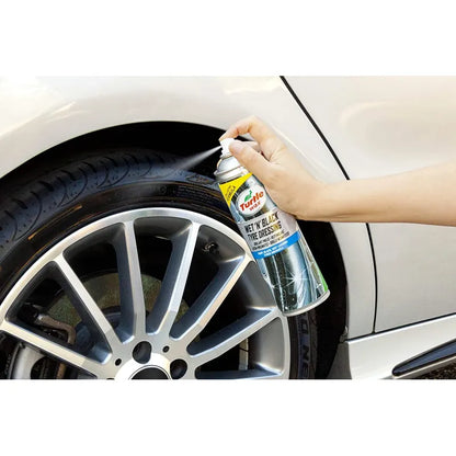 Turtle Wax Wet N Black Brillant Pneus Effet Mouillé Durable Noir Intense